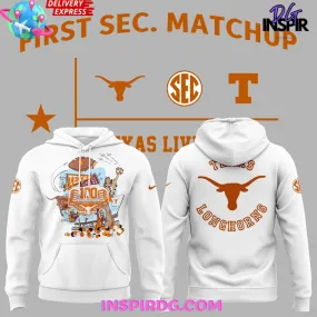 -Texas Longhorns First SEC Matchup 2024 Hoodie