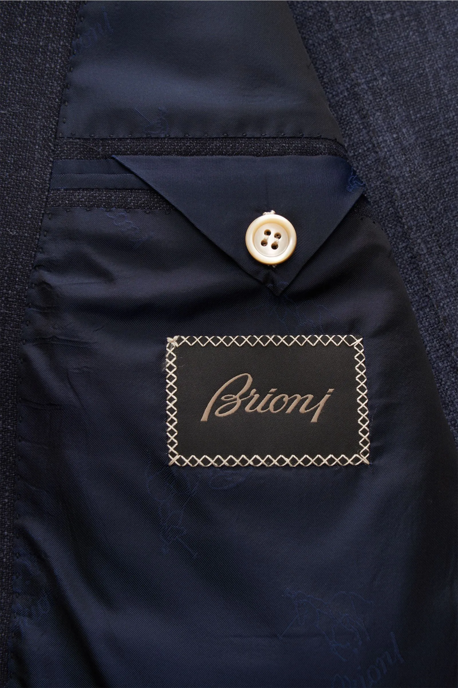 'Condotti' smart-casual jacket by BRIONI dark navy