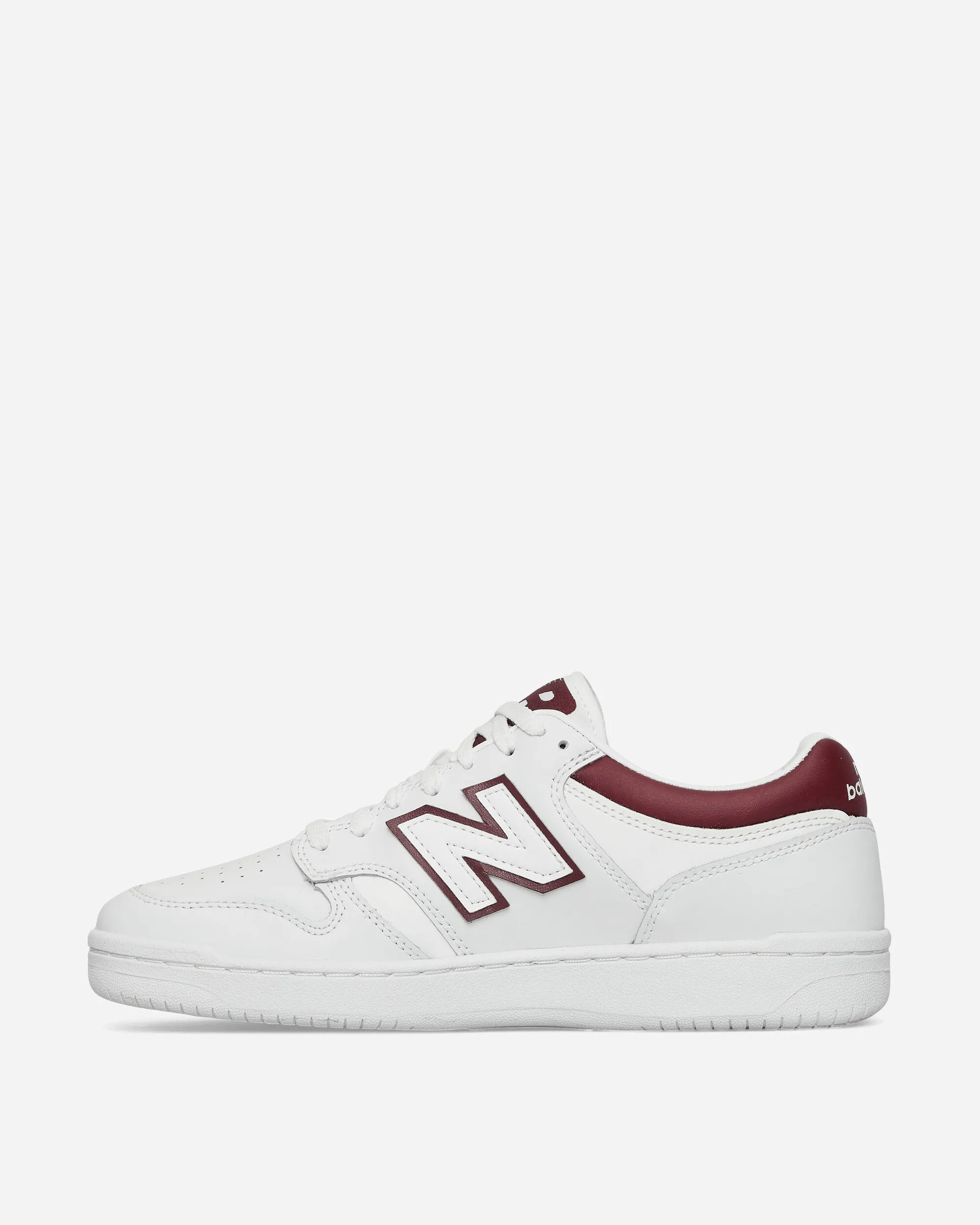 480 Sneakers White / Burgundy