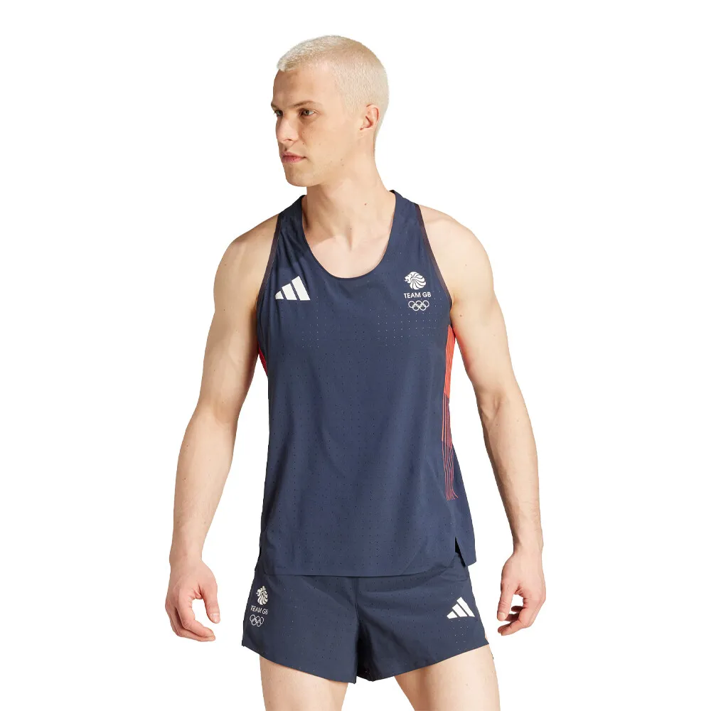 adidas Adizero Team GB Running Vest - AW24