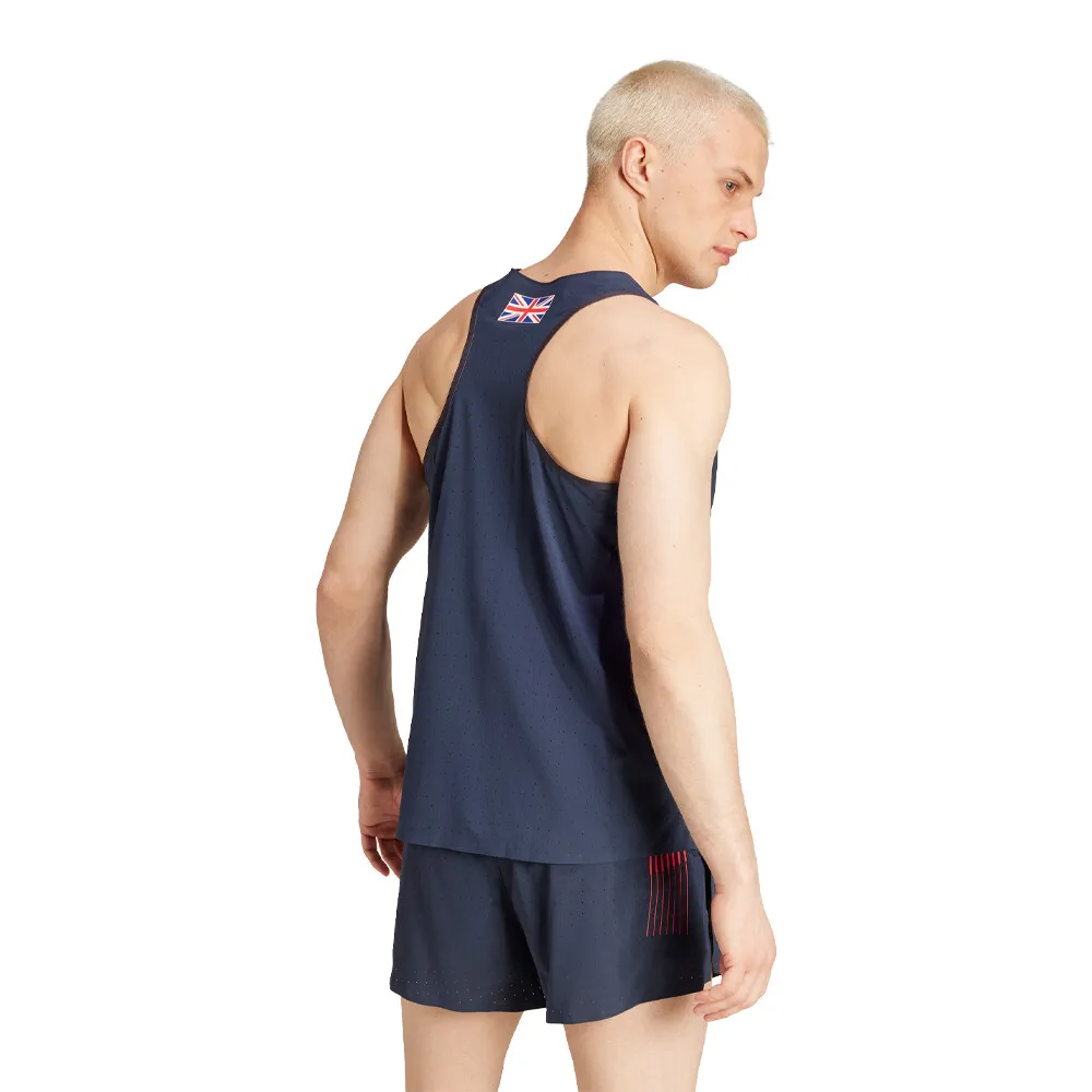 adidas Adizero Team GB Running Vest - AW24