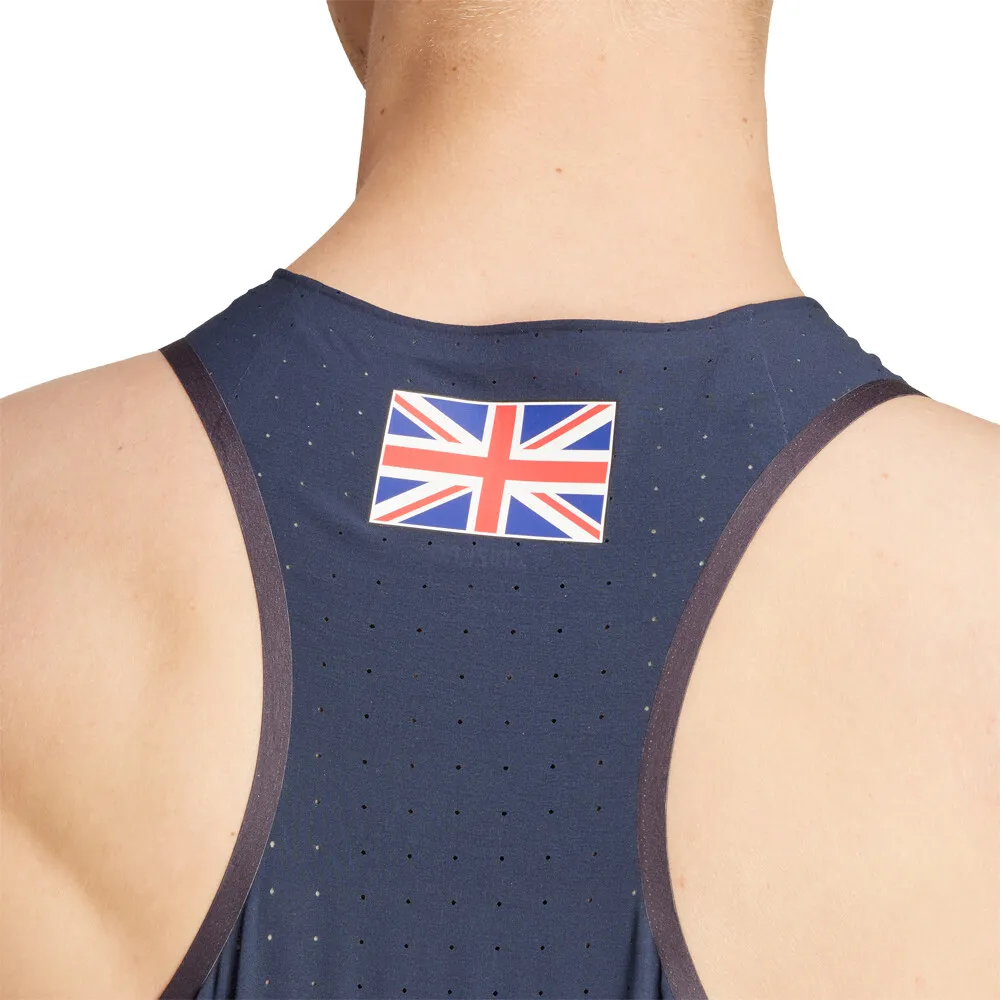 adidas Adizero Team GB Running Vest - AW24