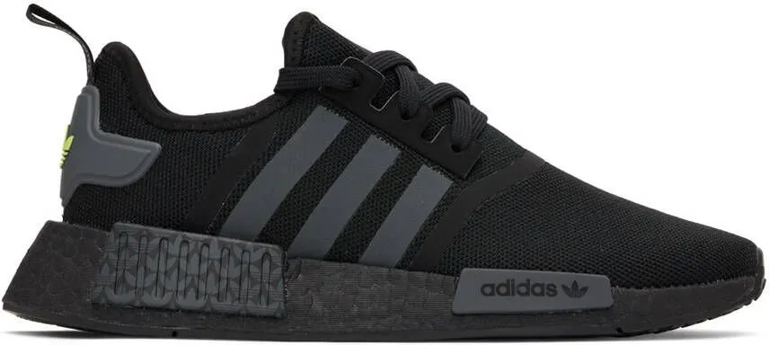 Adidas Originals Black NMD_R1 Sneakers