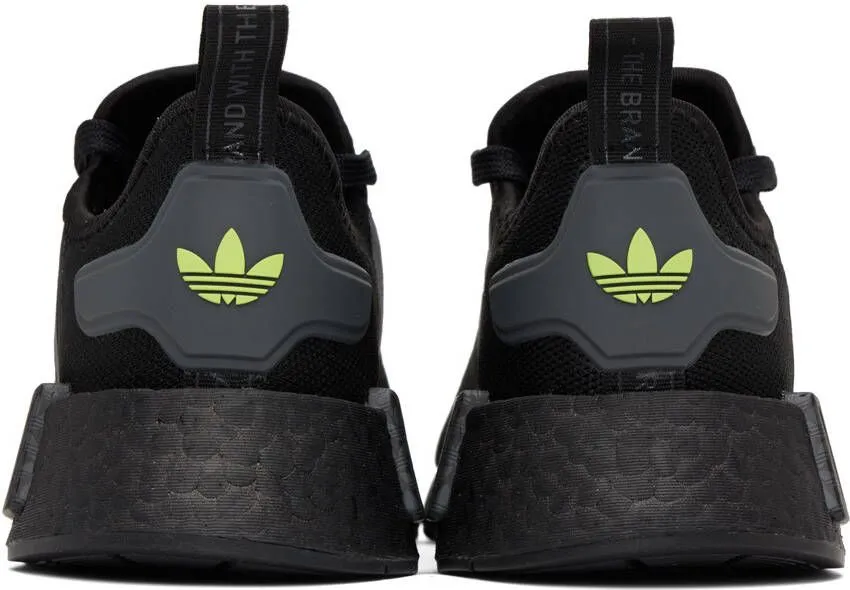 Adidas Originals Black NMD_R1 Sneakers