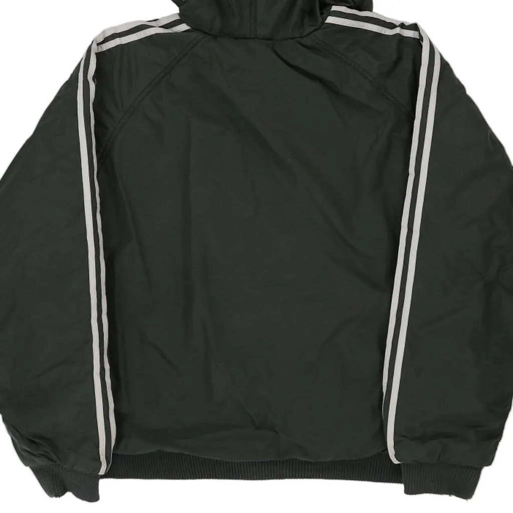 Adidas Reversible Jacket - Large Green Polyester