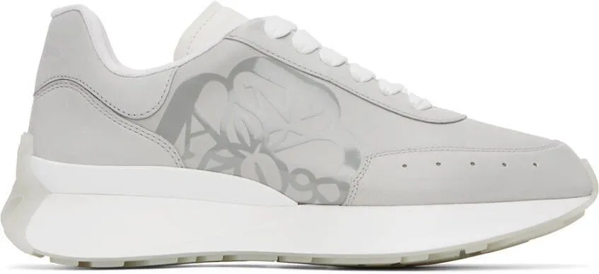 Alexander McQueen Gray Sprint Sneakers