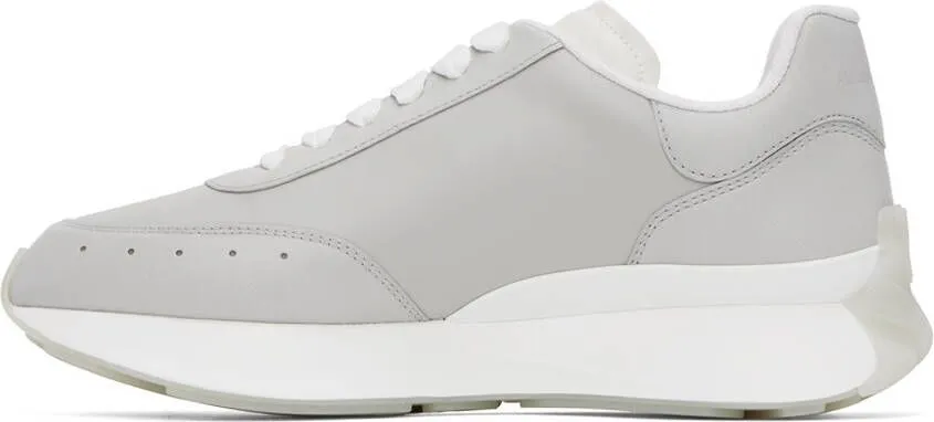 Alexander McQueen Gray Sprint Sneakers