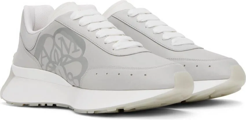 Alexander McQueen Gray Sprint Sneakers