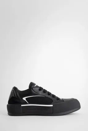 alexander mcqueen skate deck plimsoll sneakers