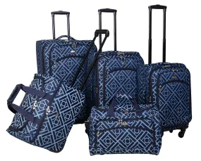 American Flyer Astor Collection 5-Piece Luggage Set  