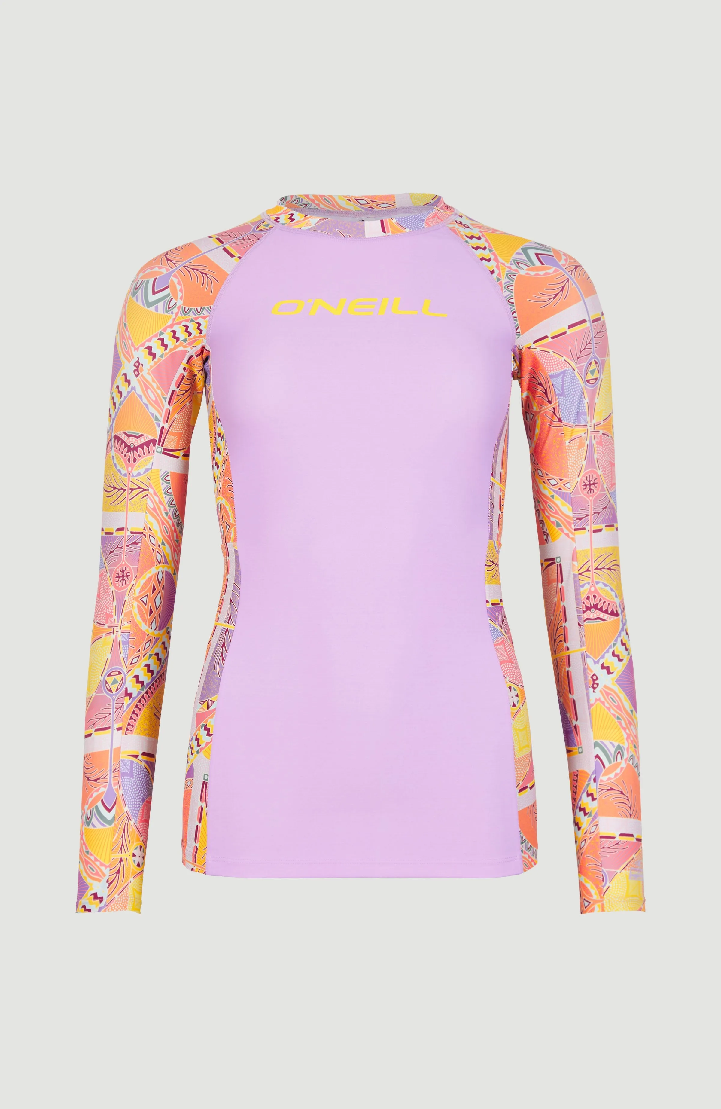 Anglet Longsleeve UPF 50+ Sun Shirt Skin | Yellow Scarf Print