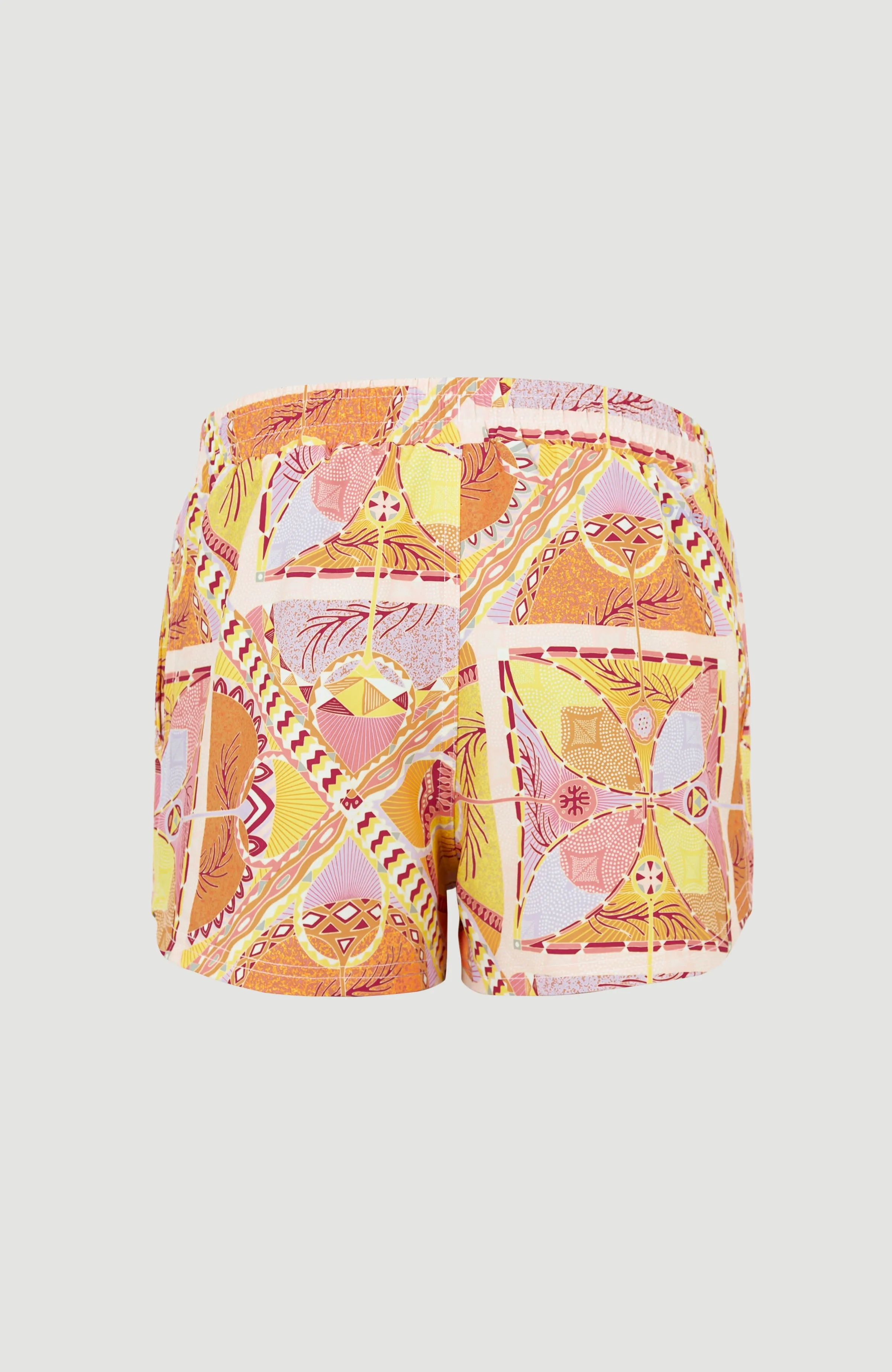 Anglet Swim Shorts | Yellow Scarf Print