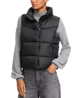 Aqua Cire Crop Padded Vest