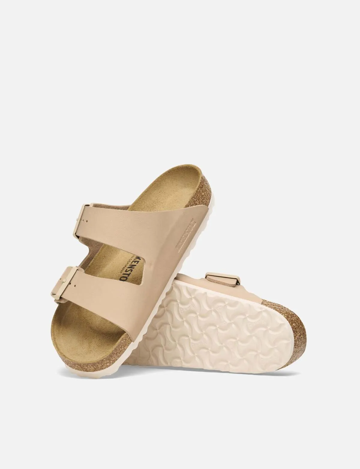 Arizona Birko Flor Sandals - New Beige