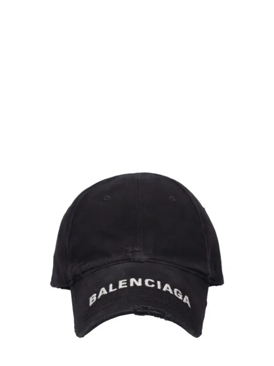 Balenciaga   Logo cotton cap 