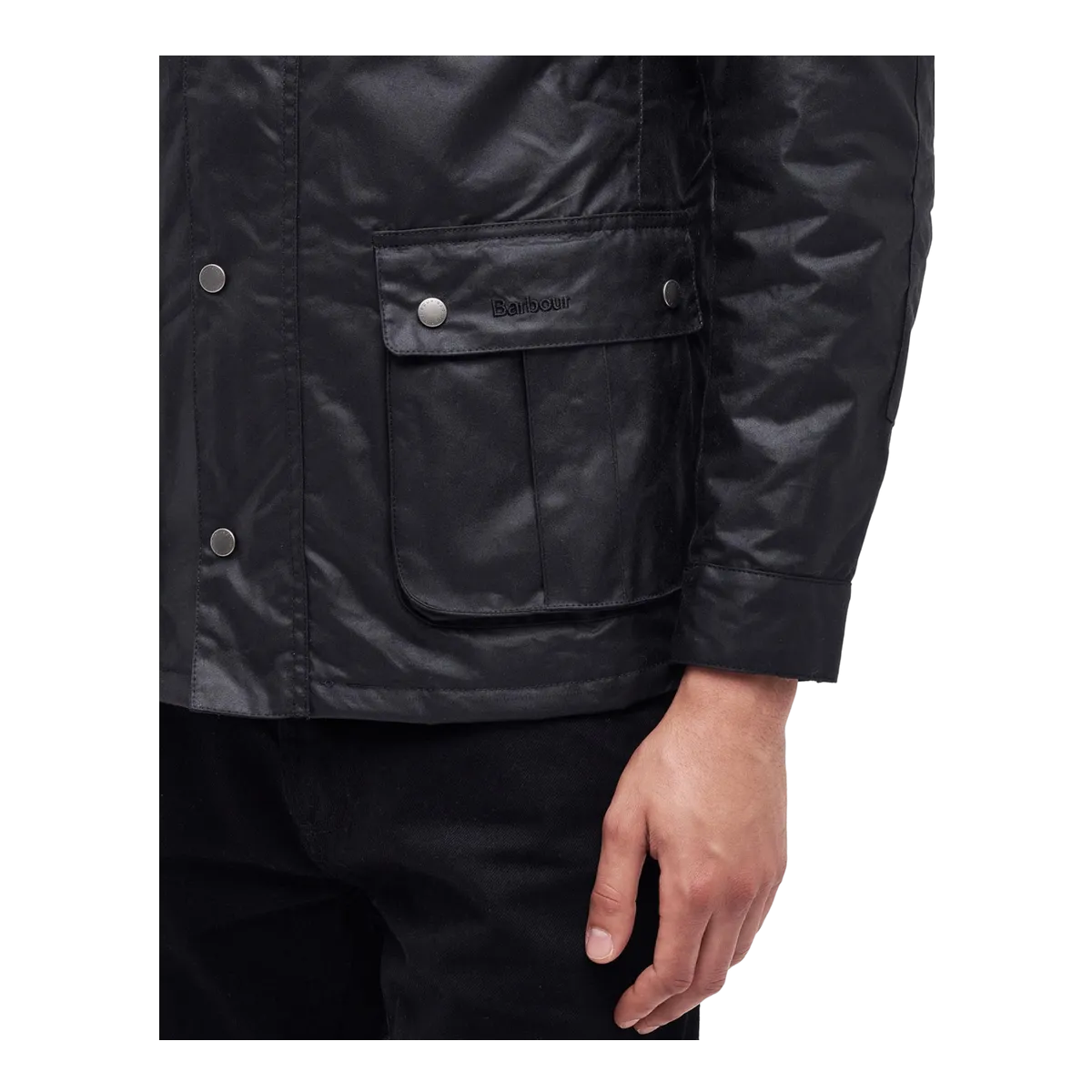 Barbour Duke Jacket in Black