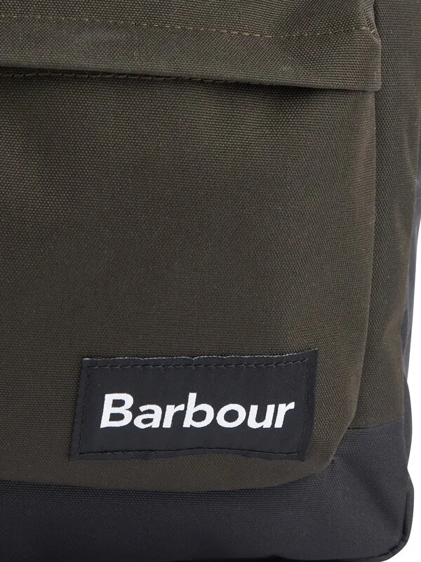 Barbour Highfield Canvas Backpack - Navy/Olive