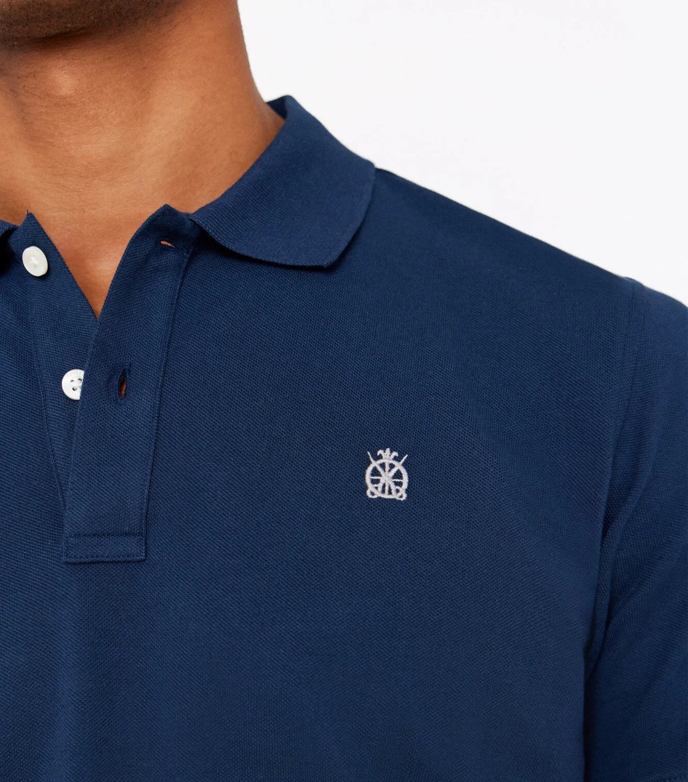 Basic Polo Dark Blue