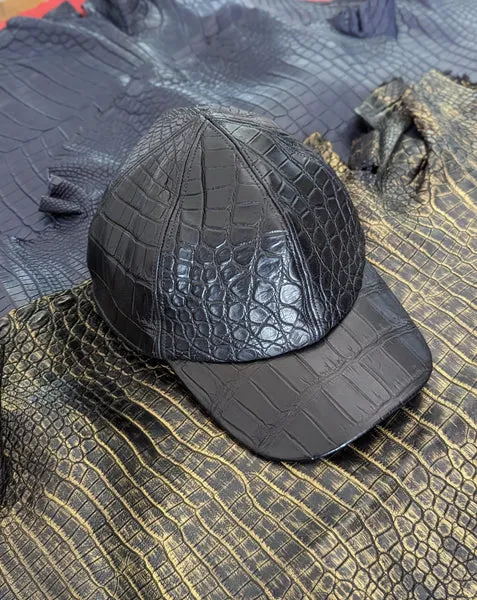 Bespoke Crocodile Cap