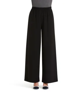 Black palazzo trousers