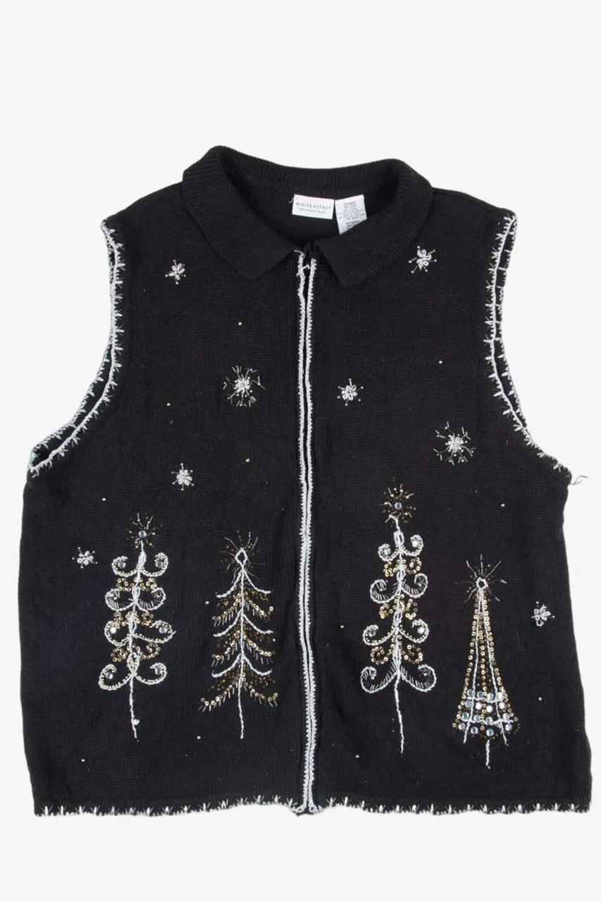 Black Ugly Christmas Vest 52386