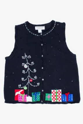 Black Ugly Christmas Vest 54857