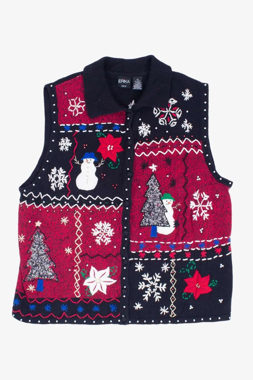 Black Ugly Christmas Vest 54999