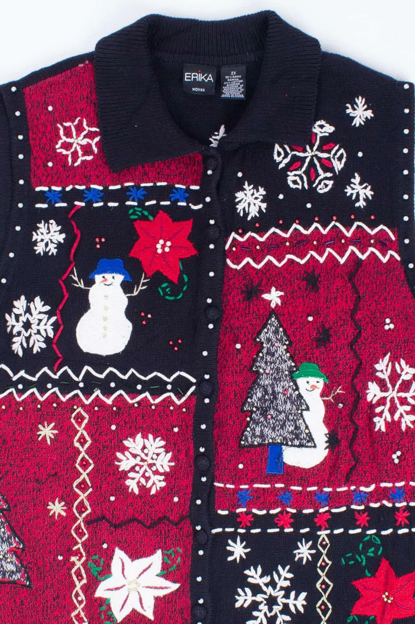 Black Ugly Christmas Vest 54999