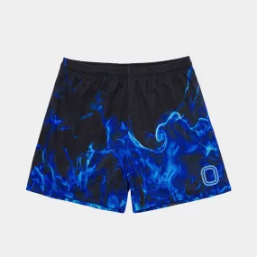 Blue Flame Shorts