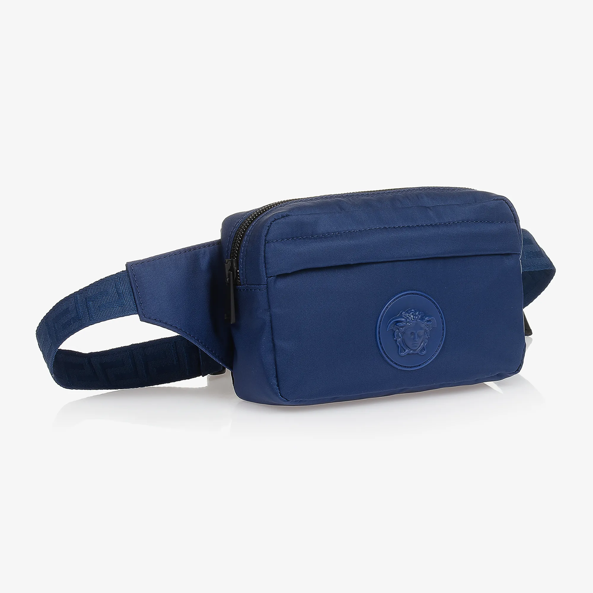 Blue Medusa & Greca Belt Bag (16cm)