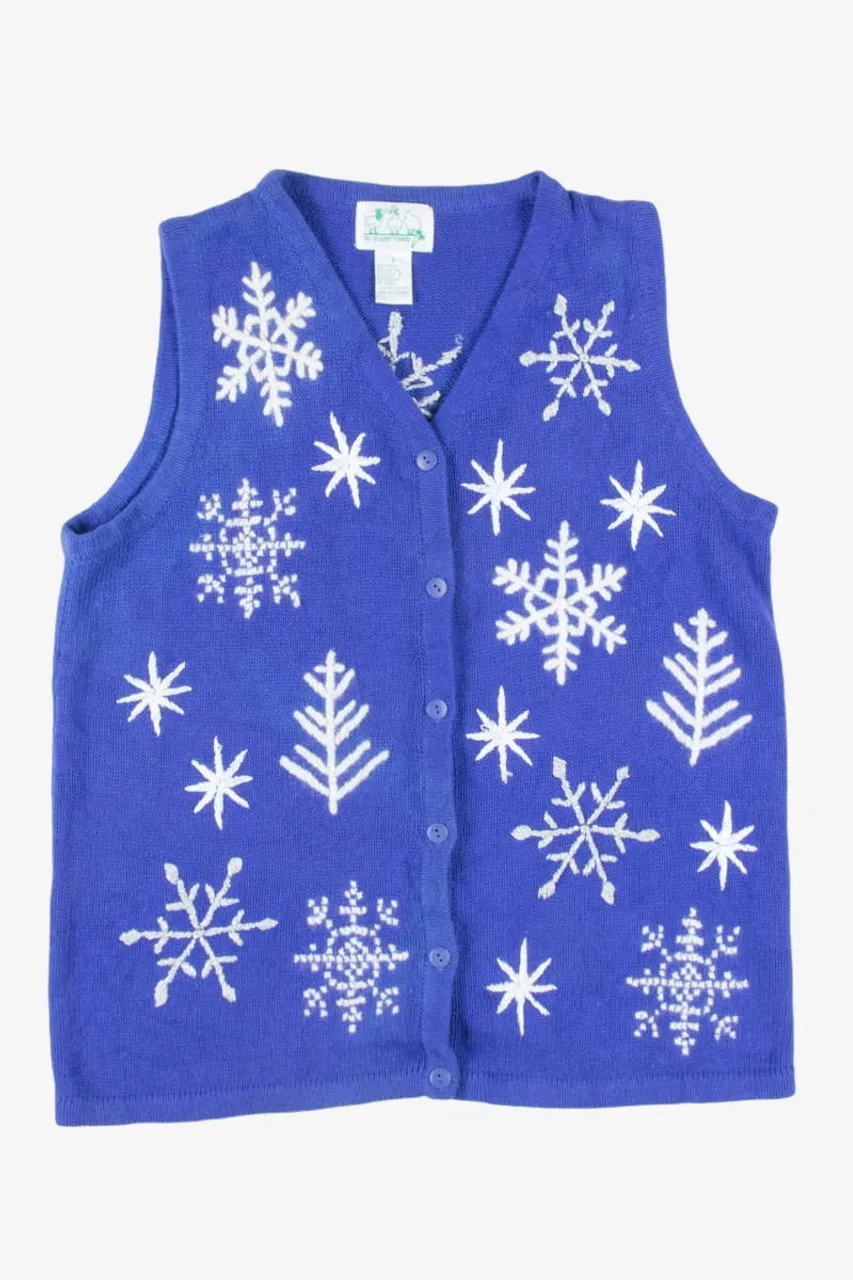 Blue Ugly Christmas Vest 52131