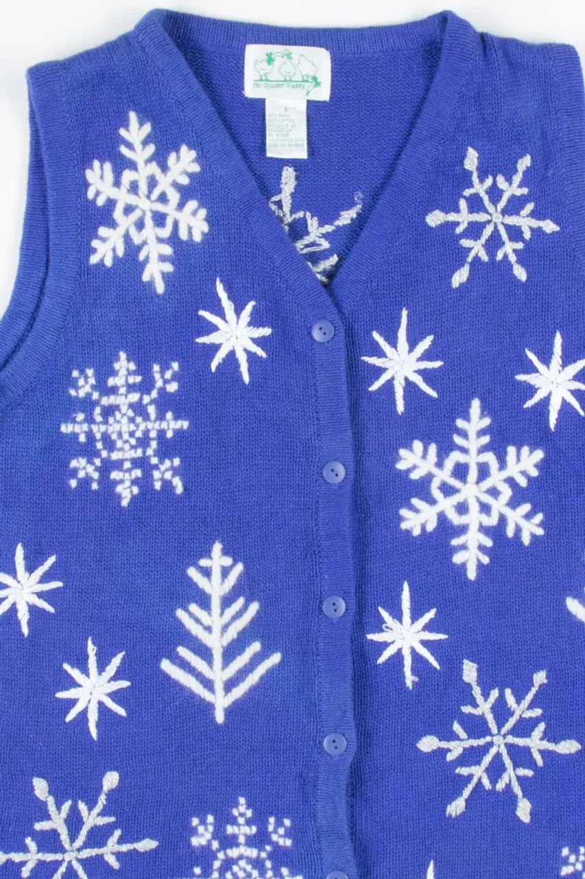 Blue Ugly Christmas Vest 52131