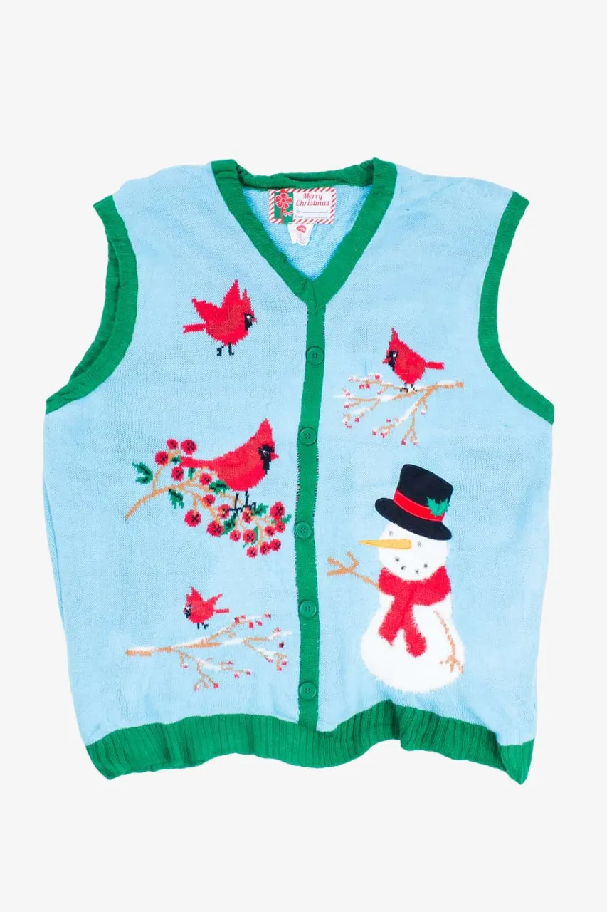 Blue Ugly Christmas Vest 54844