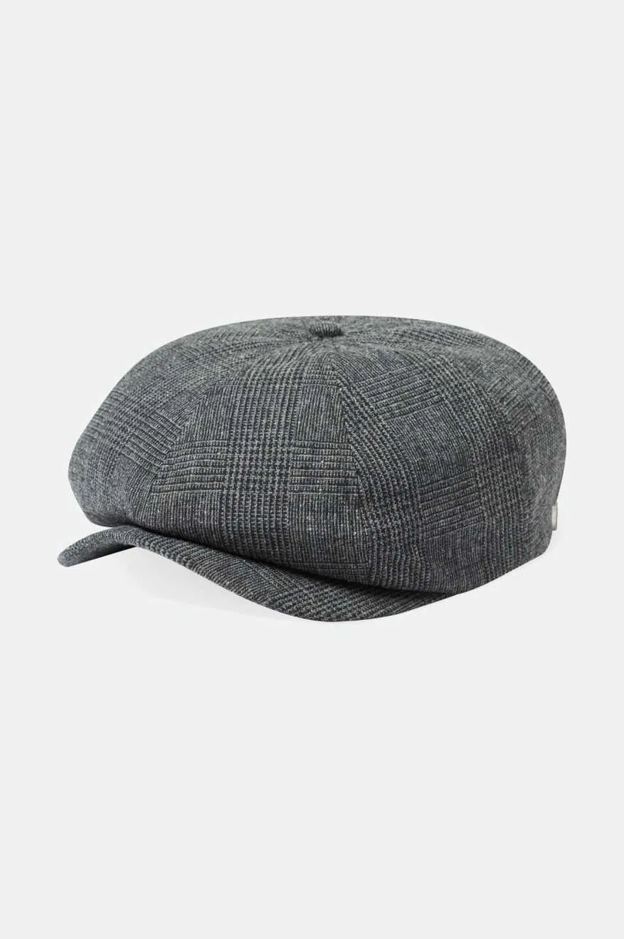 Brood Newsboy Cap - Charcoal