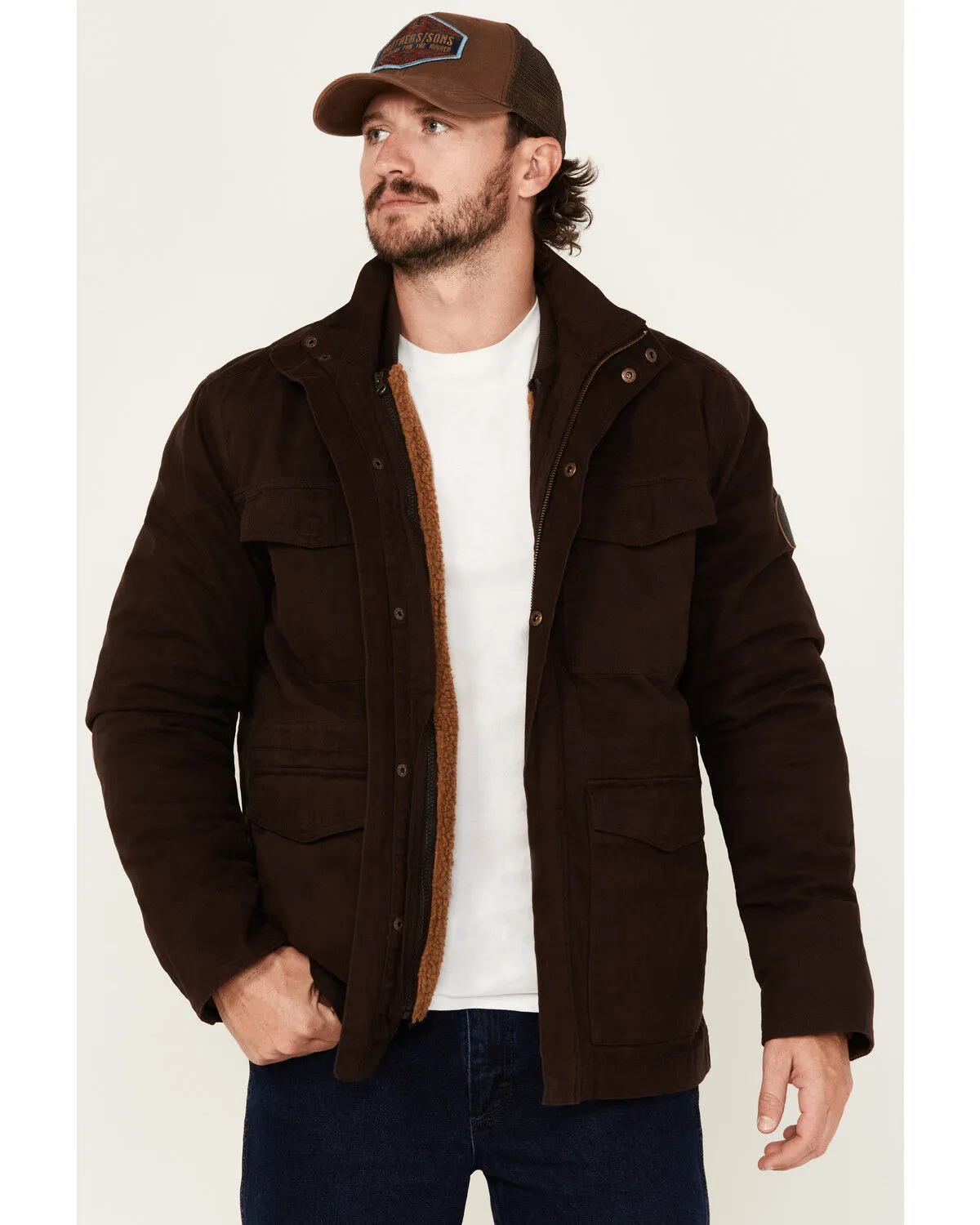 Brothers and Sons Men's Hashem 3 in 1 Sherpa Lined Jacket