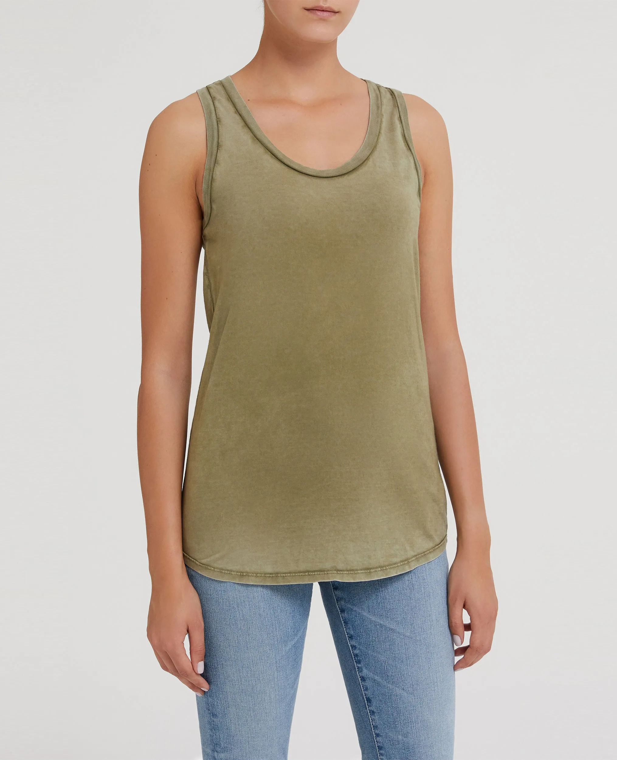     Cambria Tank   Classic Scoop Tank  