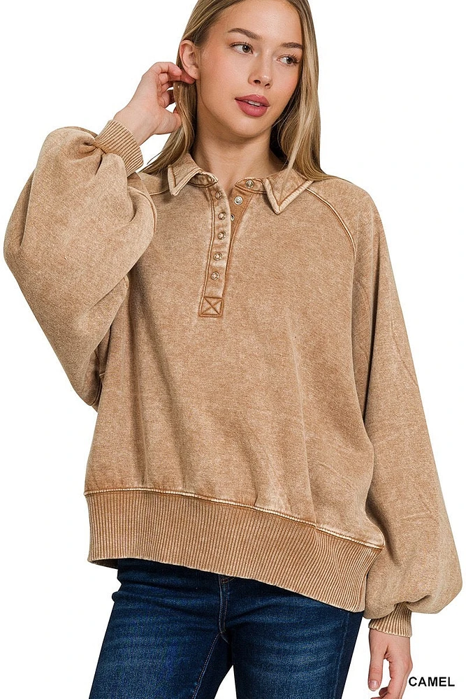 Camel Mallory Pullover