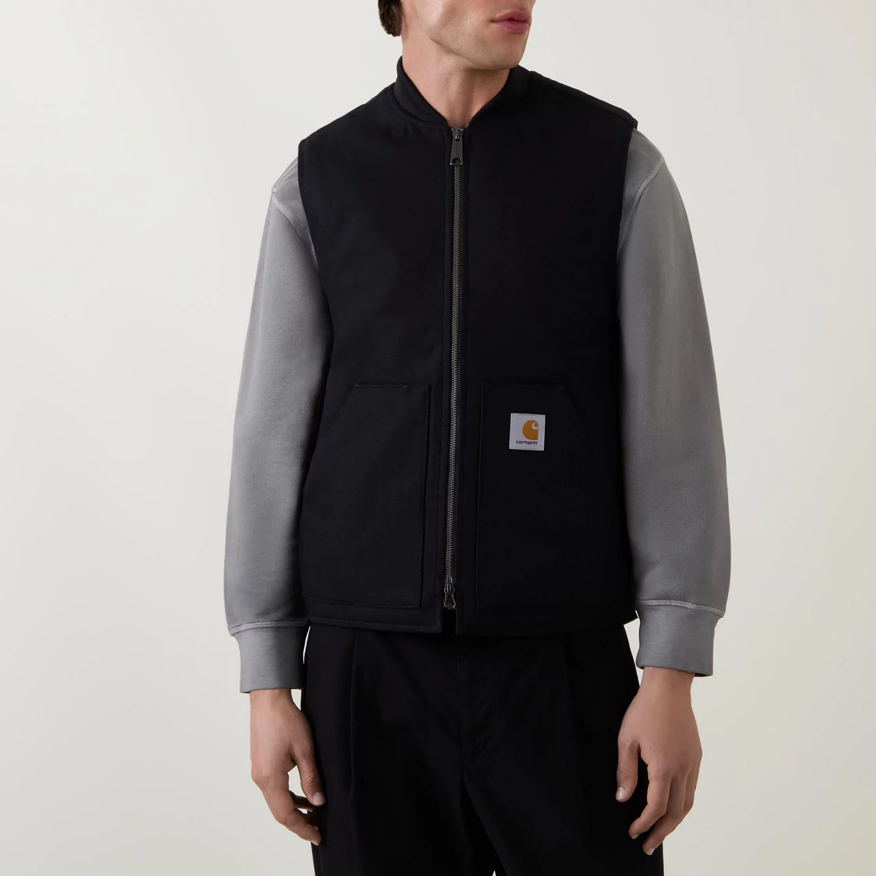 CARHARTT WIP Logo Vest Gilet - Black