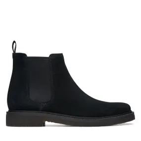 CLARKS | BOTINES CHELSEA HOMBRE | CLARKDALE EASY BLACK SUEDE | NEGRO