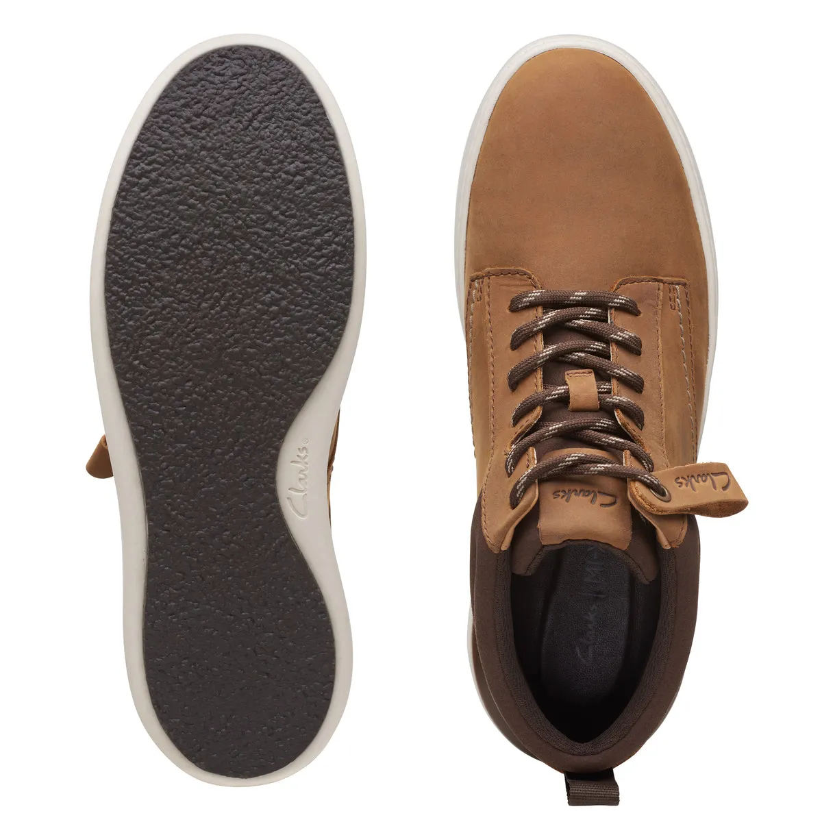 CLARKS | BOTINES HOMBRE | COURTLITE MID LIGHT TAN | MARRN