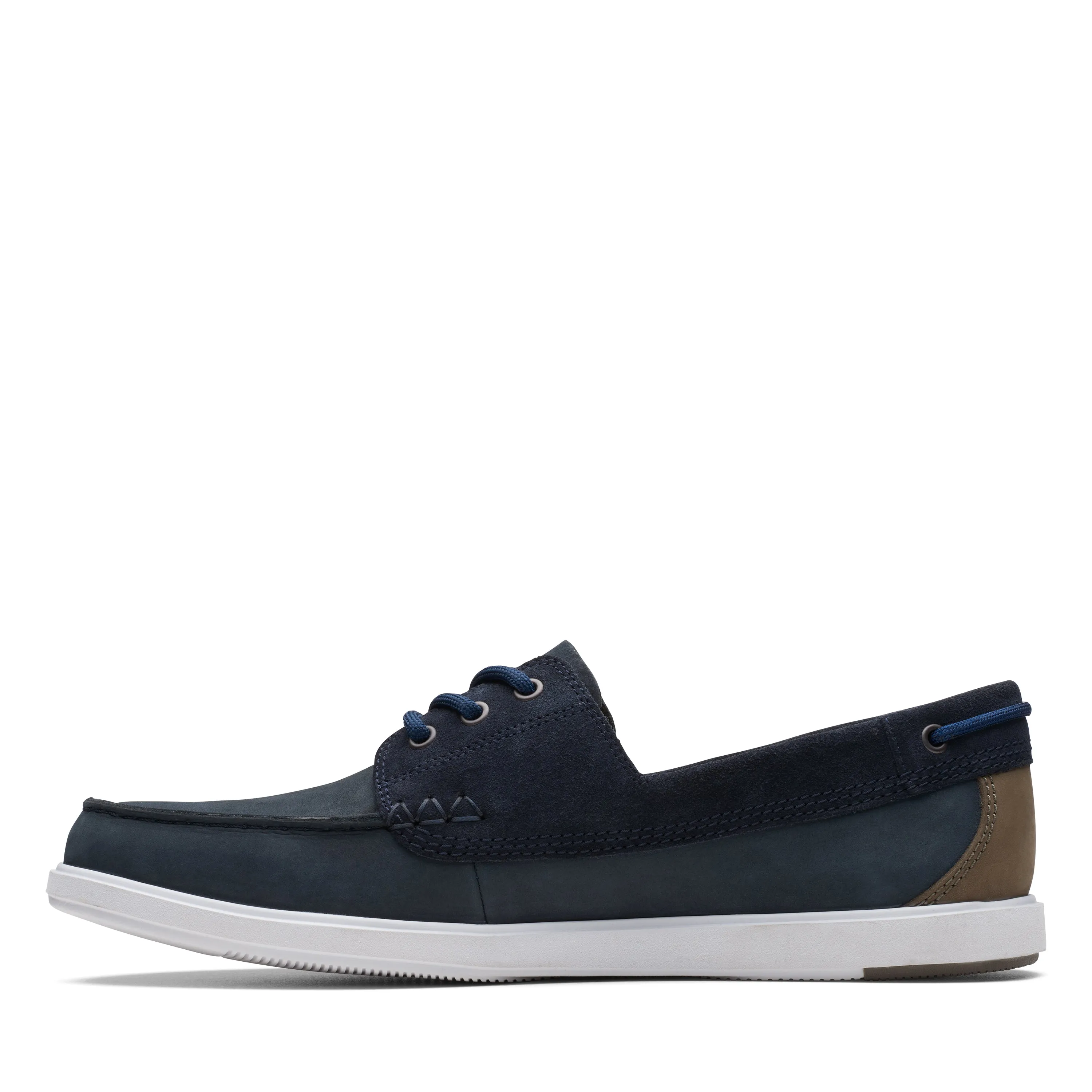 CLARKS | NAUTICOS HOMBRE | BRATTON BOAT NAVY NUBUCK | AZUL