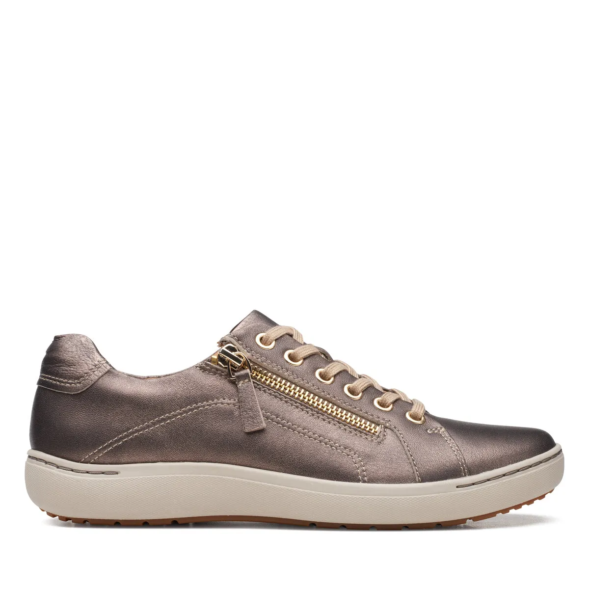 CLARKS | SNEAKERS MUJER | NALLE LACE BRONZE METALLIC | MARRN