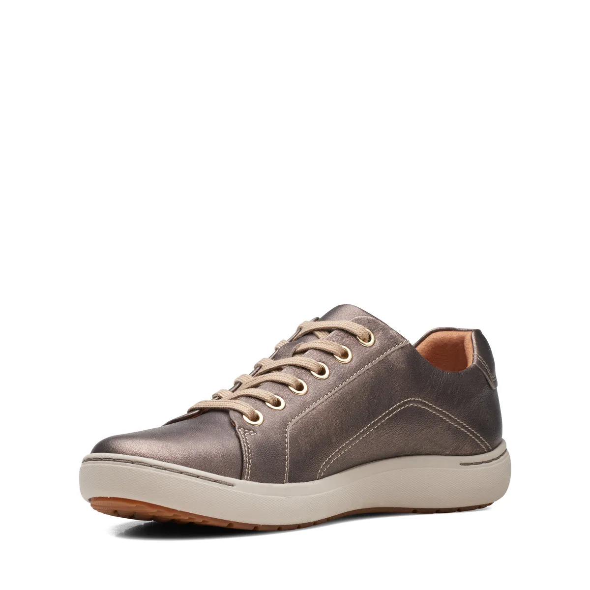 CLARKS | SNEAKERS MUJER | NALLE LACE BRONZE METALLIC | MARRN