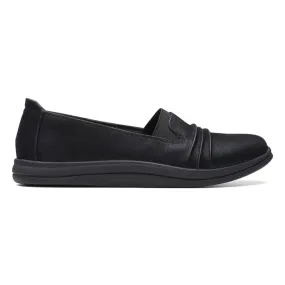 Clarks Breeze Sol Black Slip-On (Women's)