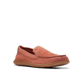 Clarks Flexway Step Suede Red Suede