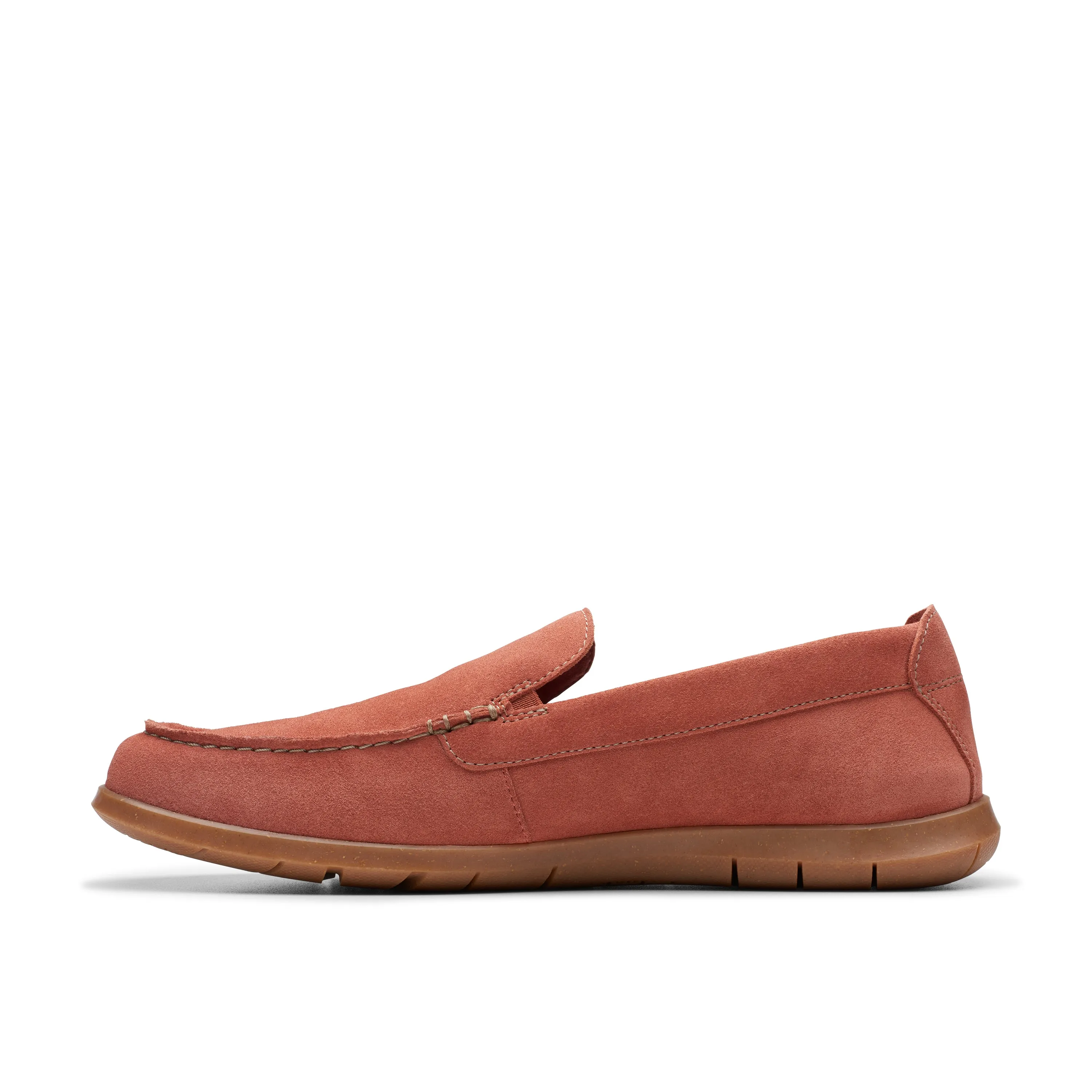 Clarks Flexway Step Suede Red Suede