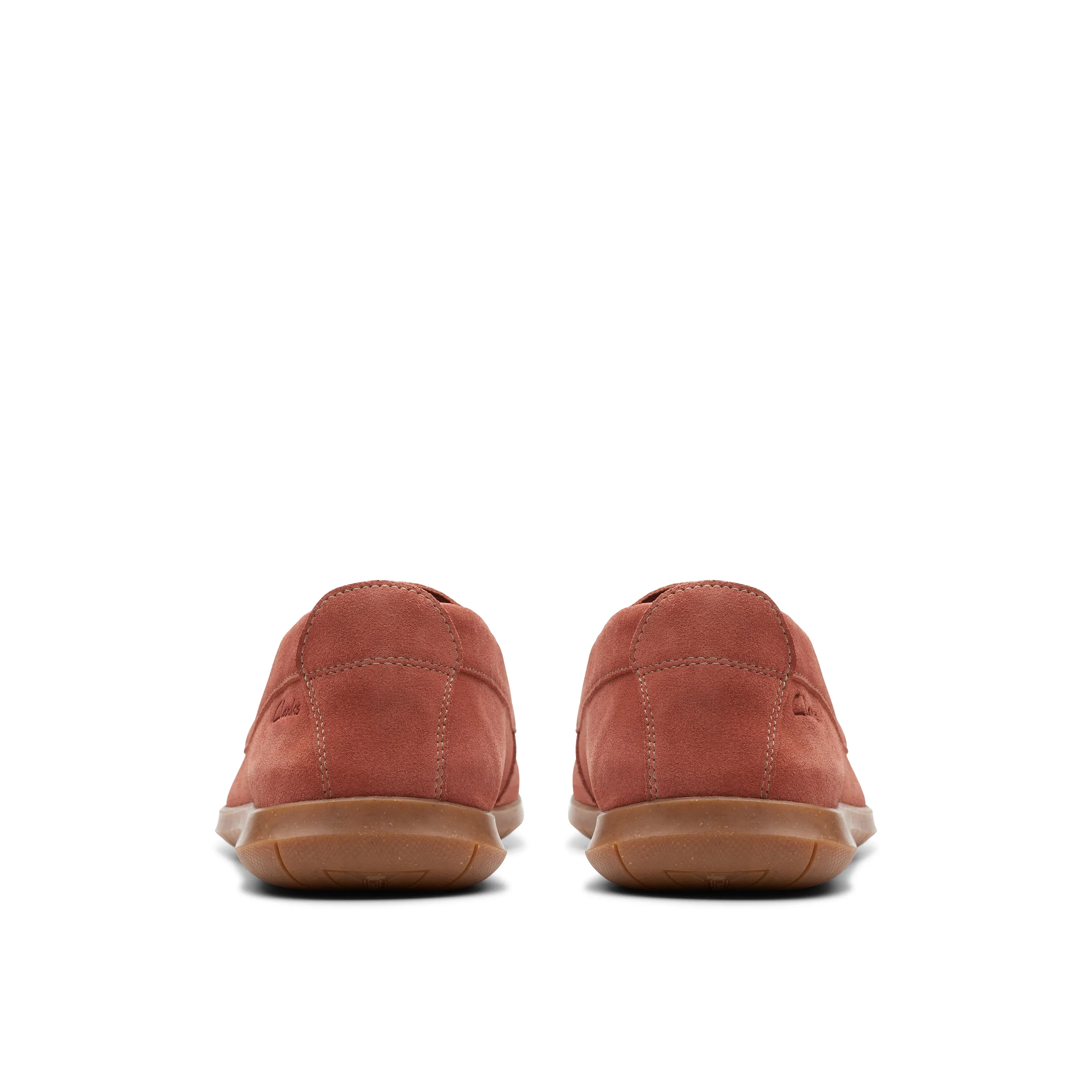 Clarks Flexway Step Suede Red Suede