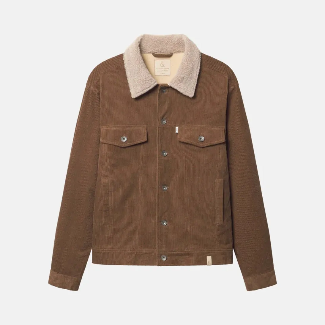 Colours And Sons Trucker Jacket Corduroy Teddy Collar 9424-630