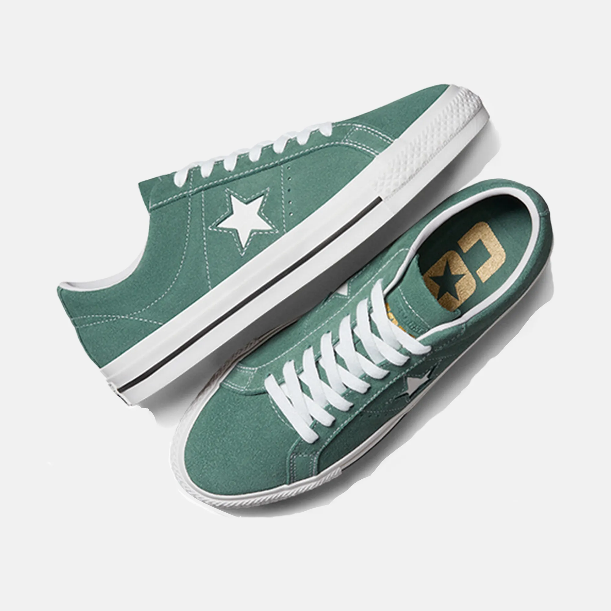 Converse One Star Pro Admiral Elm Green