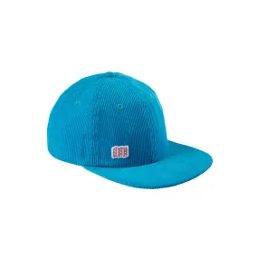 Corduroy Cap - Mid-blue